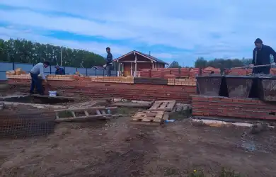 Строительство дома из кирпича Зоркольцево мкр. Вольная Слобода ул. Купеческая 10