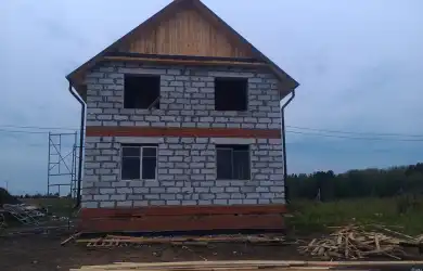Строительство дома из газобетона ст. Зональный мкр. Красивый пруд