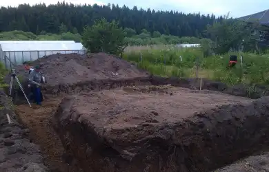 Строительство двухэтажного кирпичного гаража с. Аркашево ул. Нижняя 2