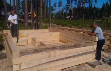 Строительство Бани из бруса Оськино