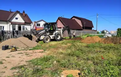 Строительство дома из газобетона ст. Зональная пер. Дружный 7