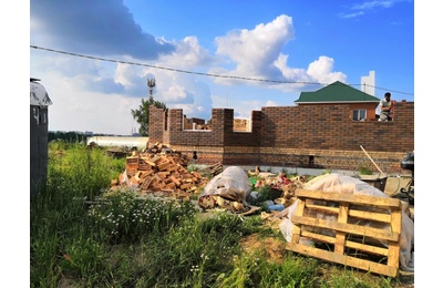 Строительство кирпичного дома (Баварская кладка) Степановка ул. Озёрная 2