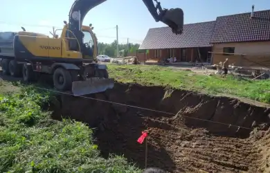 Строительство сборного фундамента в Родионово ул. Александра Пересвета 18