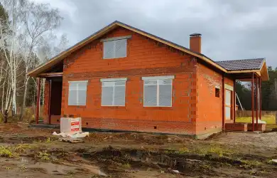 Строительство дома из керамических блоков в Рыбалово ул. Спортивная дом №13а, начало строительства май 2023 г., конец сентябрь 2023 год
