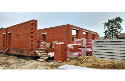 Строительство дома из керамических блоков в Рыбалово