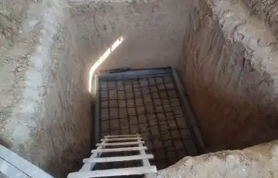 Устройство погреба 2000x3000 ул. Озёрная 2