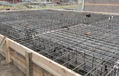 Строительство кирпичного гаража 8,5x12 Серебряный бор ул. Озёрная 7