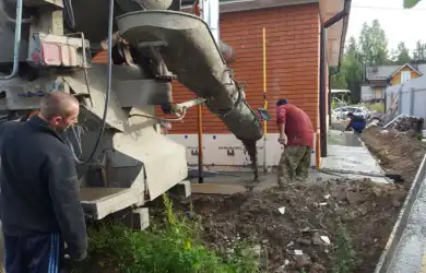 Устройство отмосток