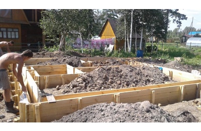 Строительство дома из бруса Кандинка