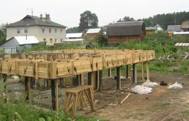 Строительство дома из газобетона Аникино