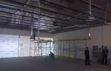Монтаж потолка Армстронг ТЦ 