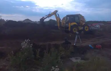 Строительство дома из керамических блоков с облицовкой Корнилово ул. Счастливая 7, начало строительства август 2023 г., конец январь 2024 г.