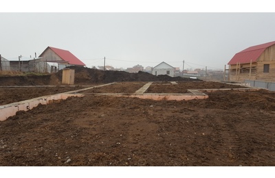 Строительство дома из керамических блоков с облицовкой Корнилово ул. Счастливая 7, начало строительства август 2023 г., конец январь 2024 г.