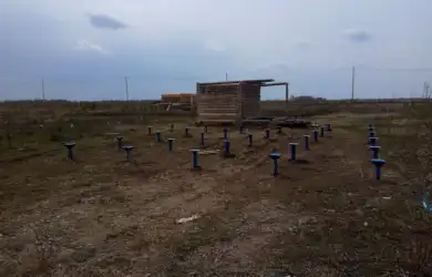 Устройство винтового фундамента в Берёзкино.