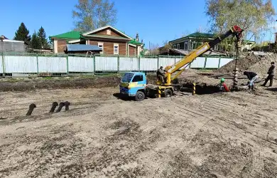 Устройство винтовых свай в Томске
